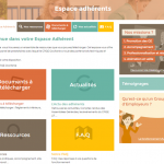 Ouverture de l'espace adhérents !