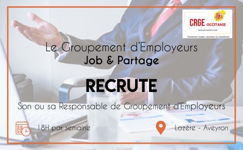 Offre Responsable de Groupement d'employeurs - Lozère Aveyron