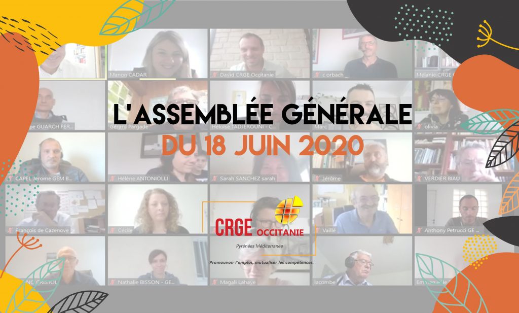 L’Assemblée Générale 2020 du CRGE Occitanie