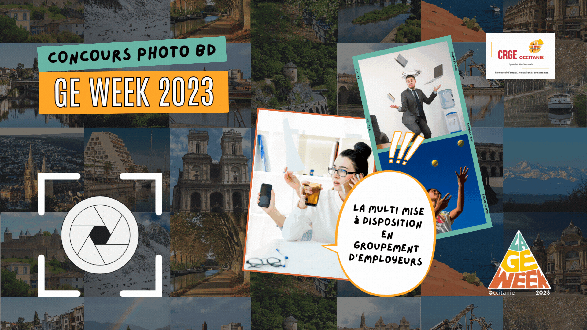 La GE Week 2023 Concours BD photo CRGE Occitanie